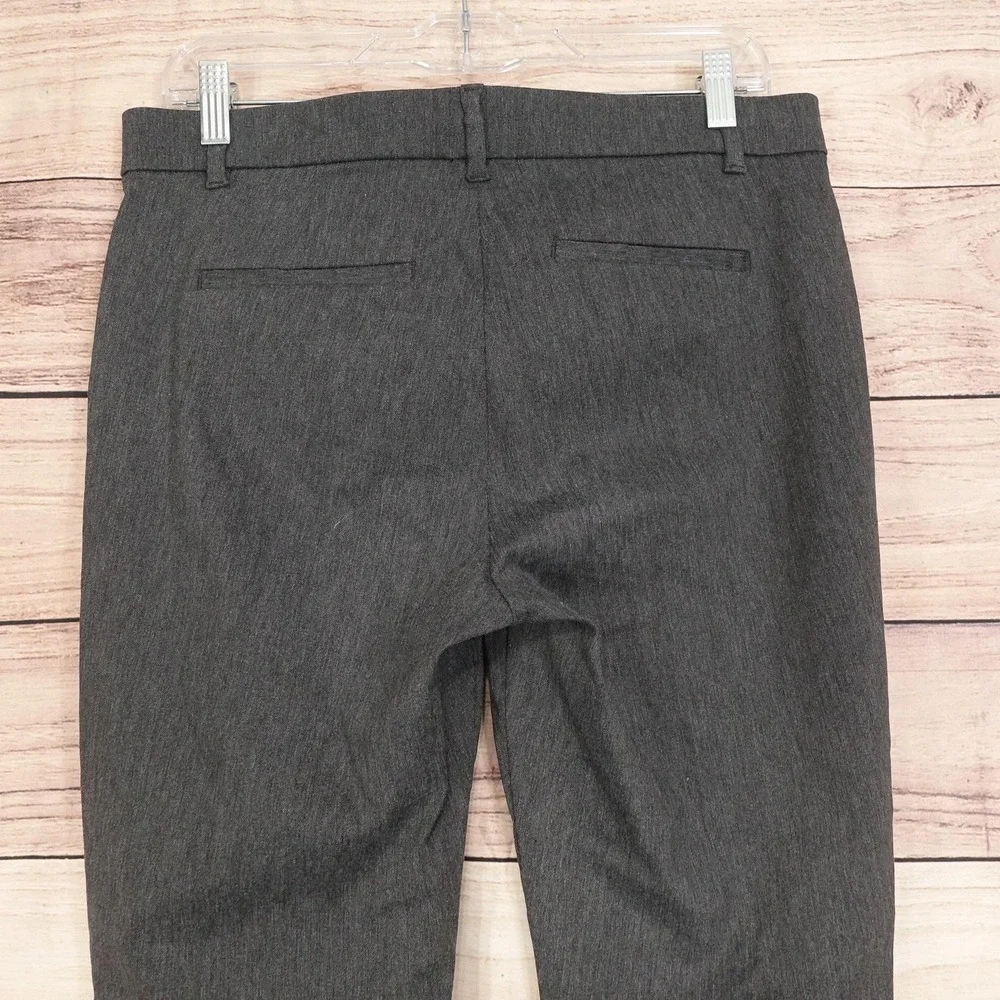 Gap Pants Womens 10 Gray Signature Skinny Ankle Dress Stretch Twill 32x27